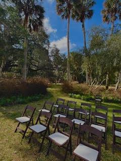 Resin-chair wedding